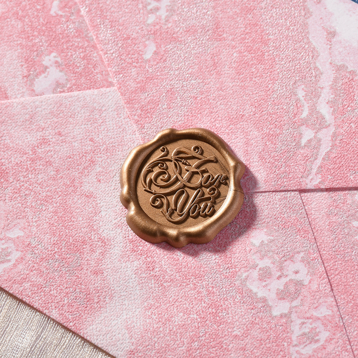 Gilded Envelope & Letter Paper Set – Vintage Embossed Chinese Style Stationery Kit, Special Paper Invitation, Postcard, Love Letter & Wax Seal Style Envelope Set